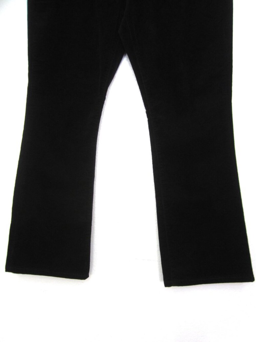 St. John's Bay Size 14P Short 14PS NEW Black Corduroy Pants Jeans Tummy Control - Picture 3 of 12